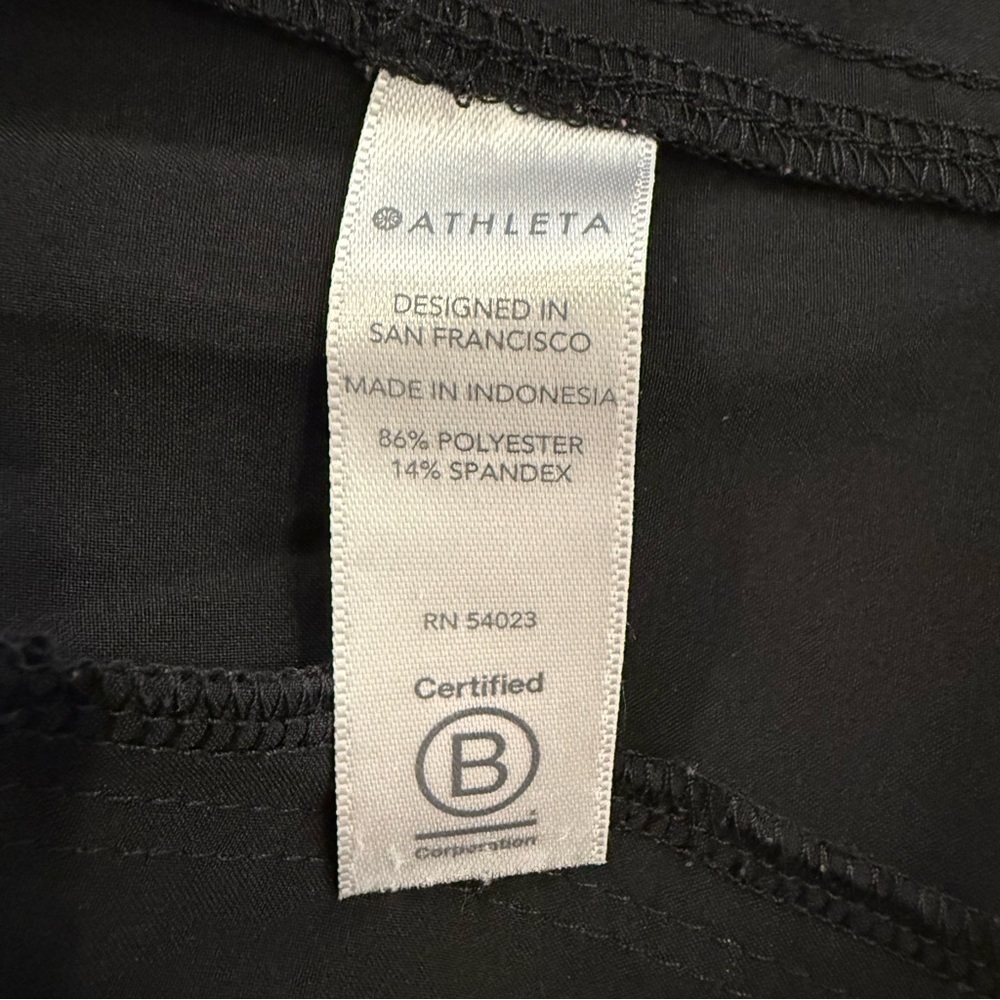 Athleta Pants Chelsea Utility Jogger Black Color Pull On Sz 6 - Picture 9 of 13